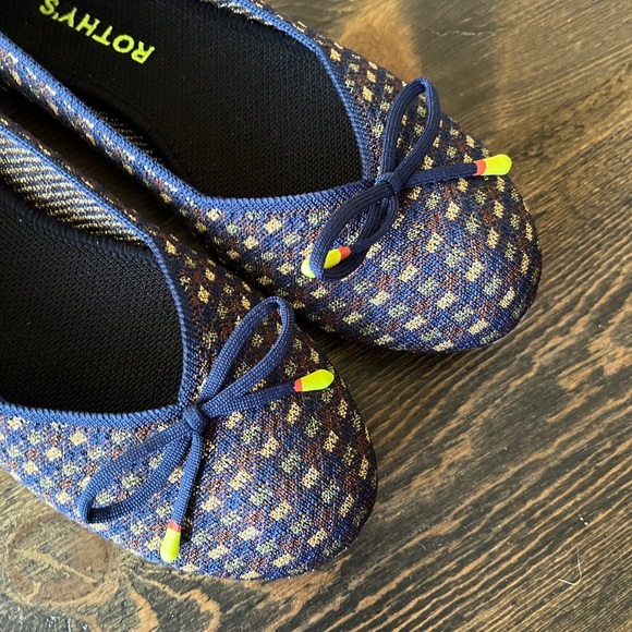 Rothy’s flat with bow - Evening Metallic - Picture 6 of 6